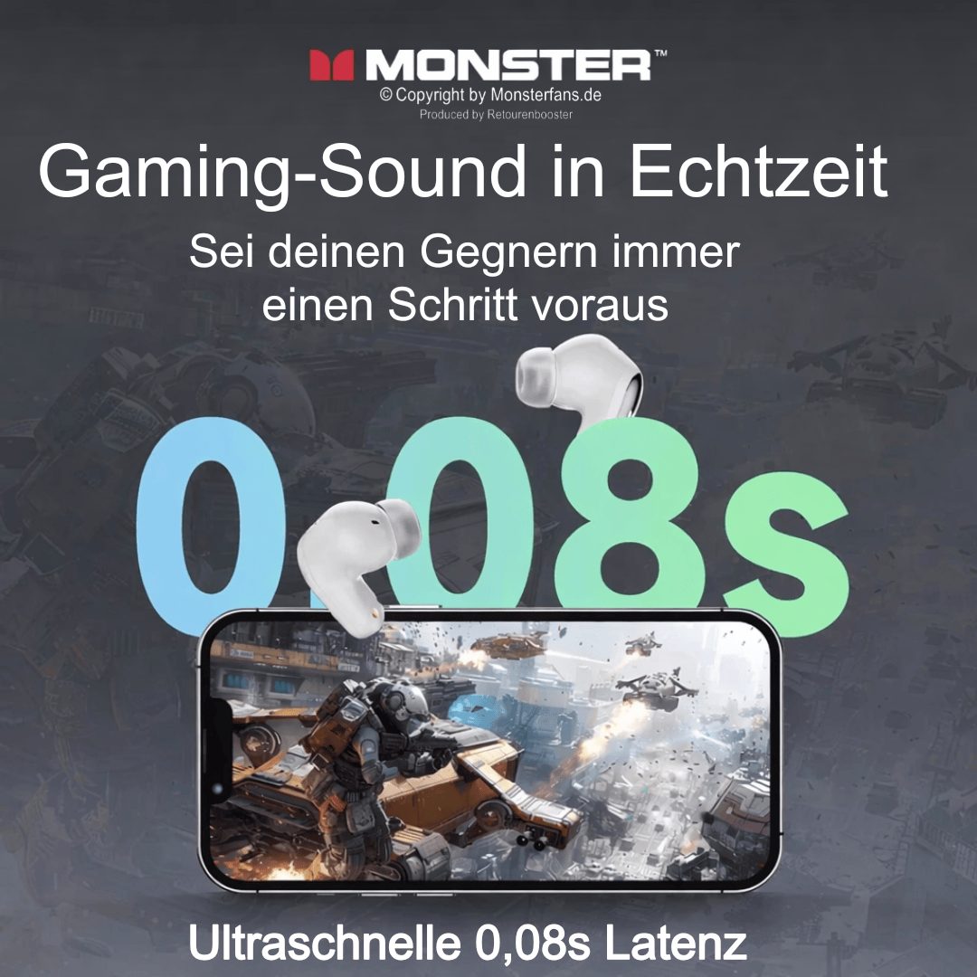 Original Monster MQT In Ears Weiß