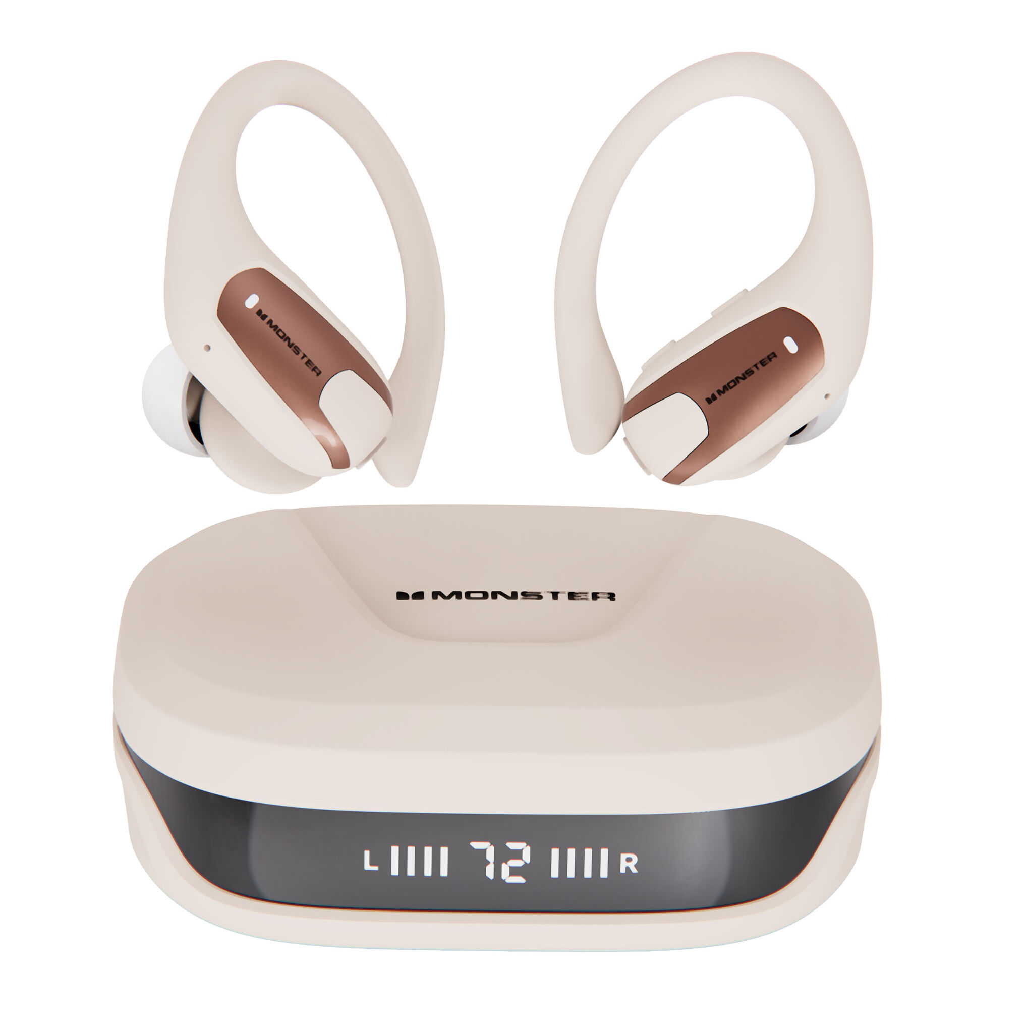 Original Monster Aura Fit In Ears Weiß