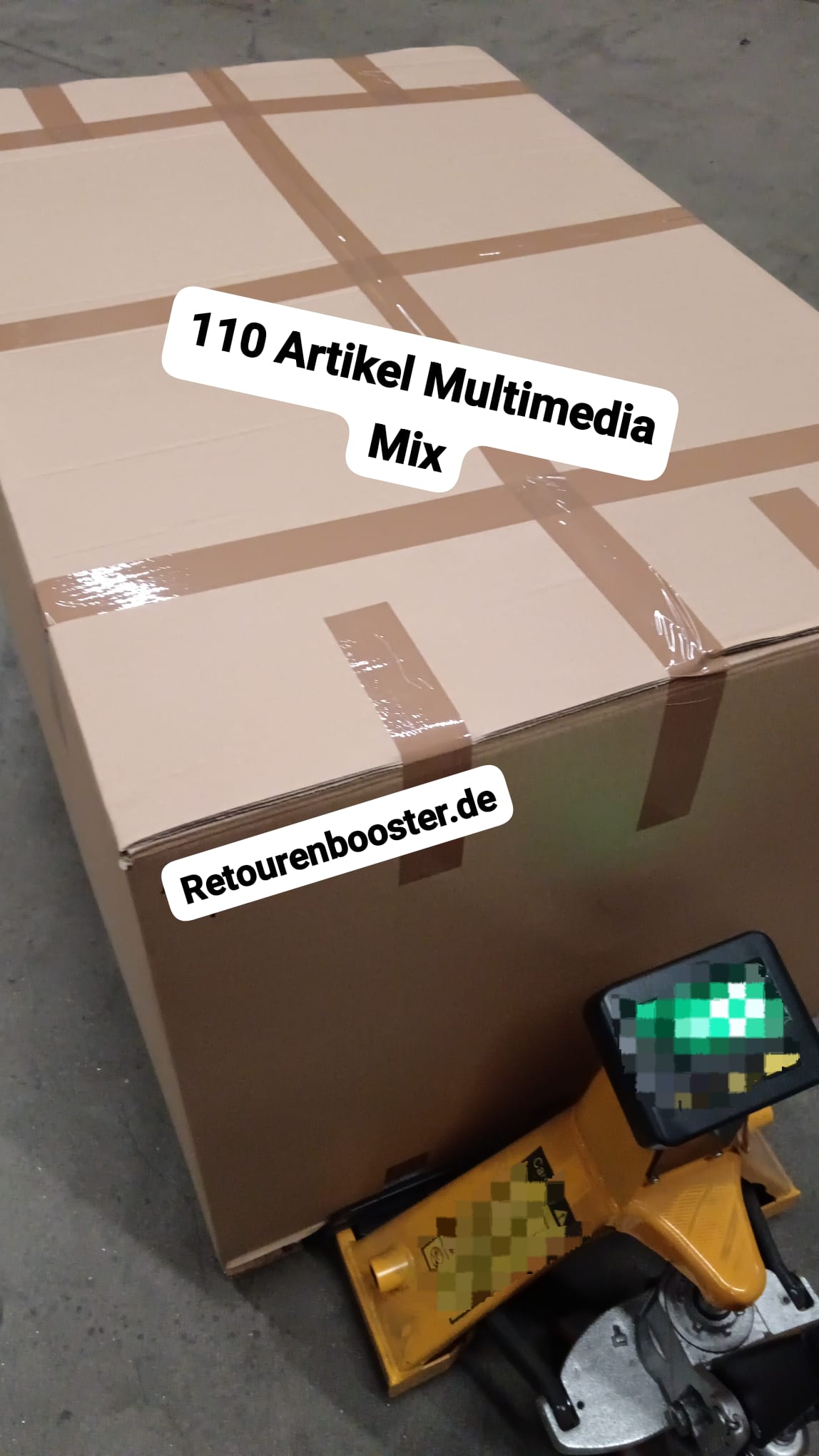 Amazon Multimedia Palette Monsterbox Karton mit 110 Artikel im Mix WOW!