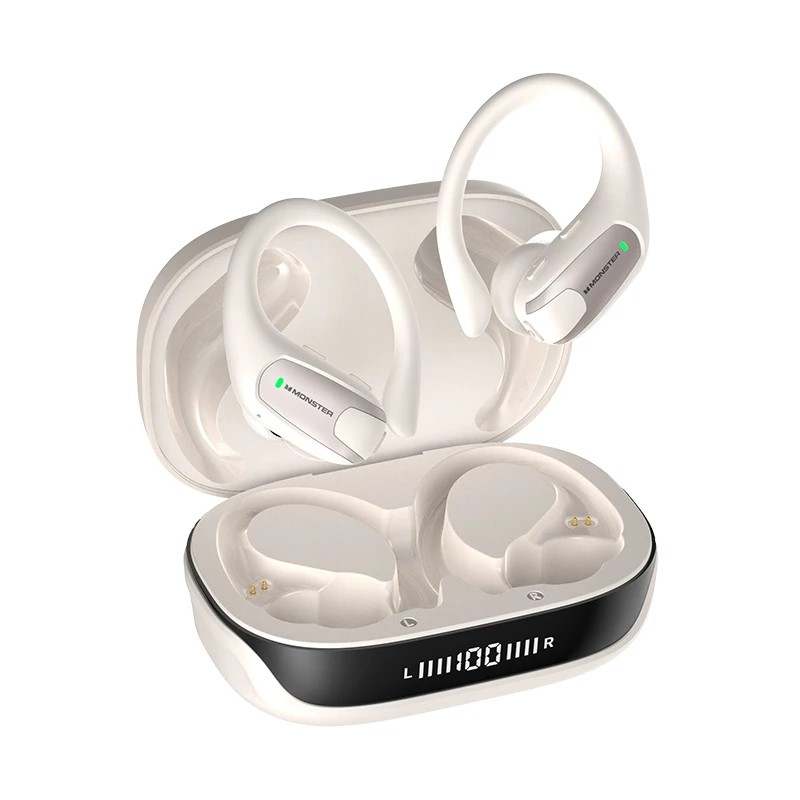 Original Monster Aura Fit In Ears Weiß